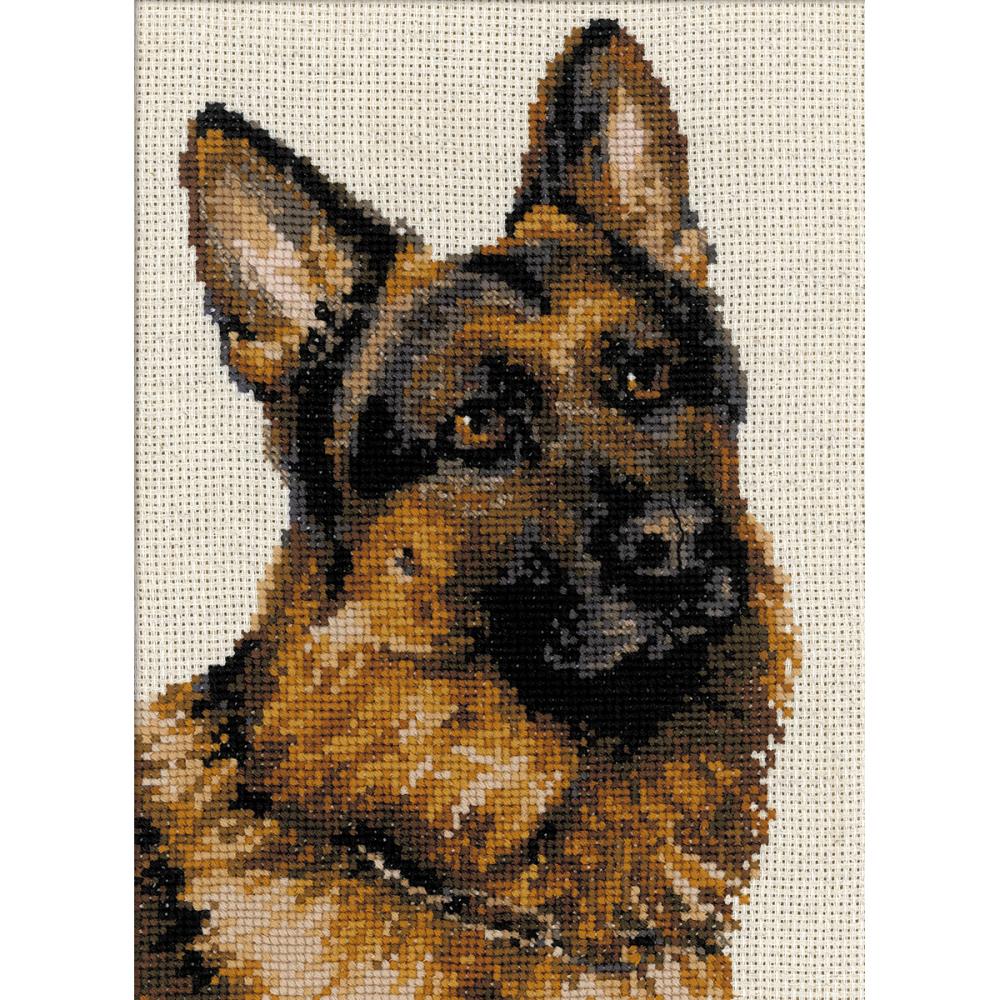 German Shepherd (10 Count) Counted Cross Stitch Kit